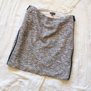 Vince Camuto | Tweed Woven Metallic Classic Skirt